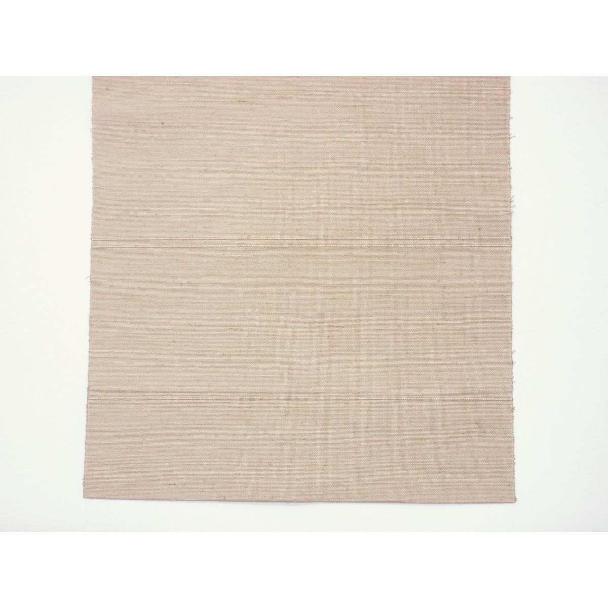 名古屋帯　紬織　和紙ちぎり絵