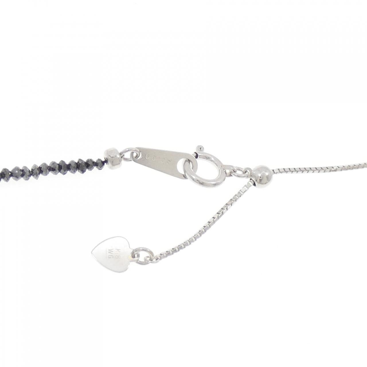 K18WG ダイヤモンド ネックレス 20.00CT