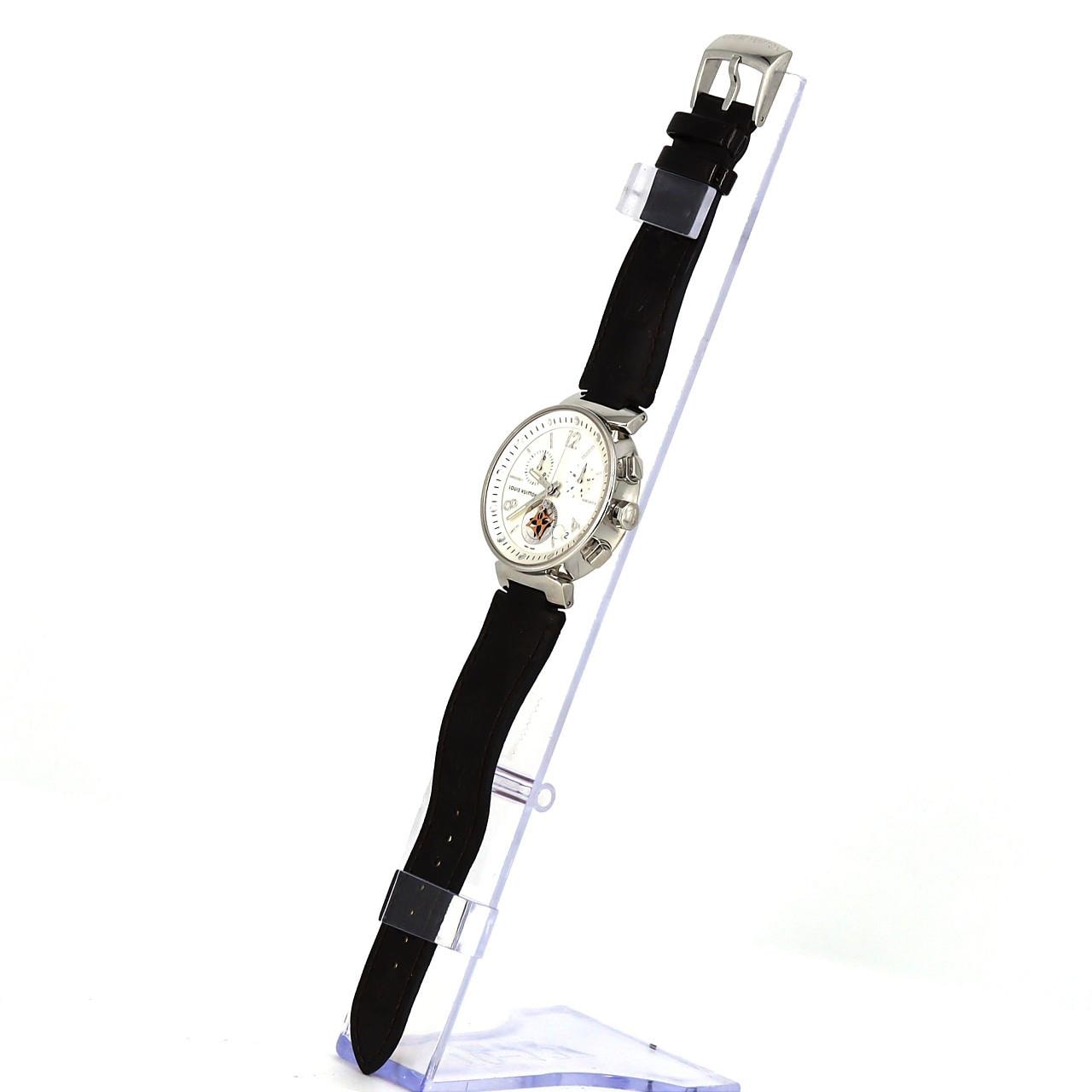 ルイヴィトン タンブールムーンスターGMクロノグラフ Q8D10 SS クォーツ