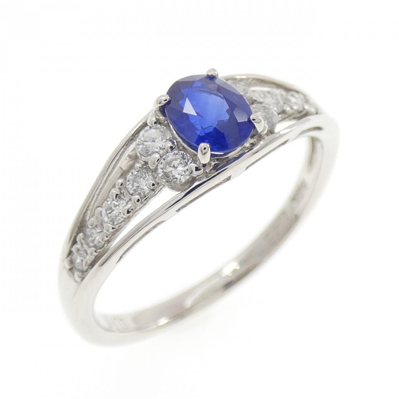 PT900 サファイヤ リング 0.45CT