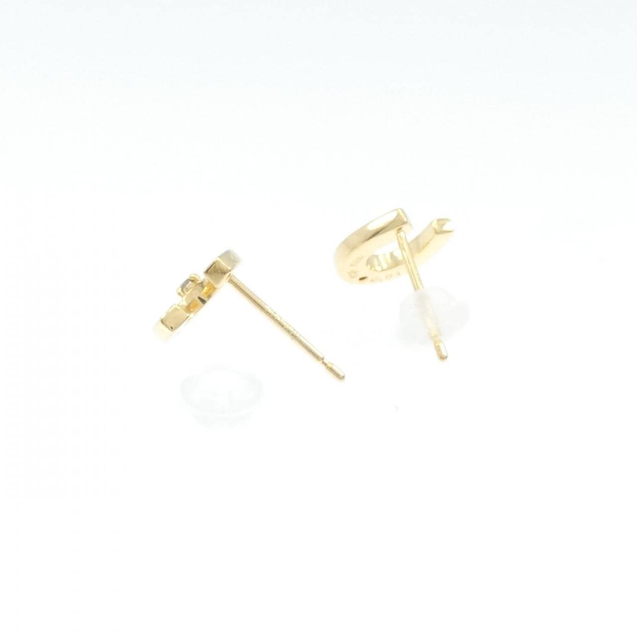 エテ ダイヤモンド ピアス 0.02CT