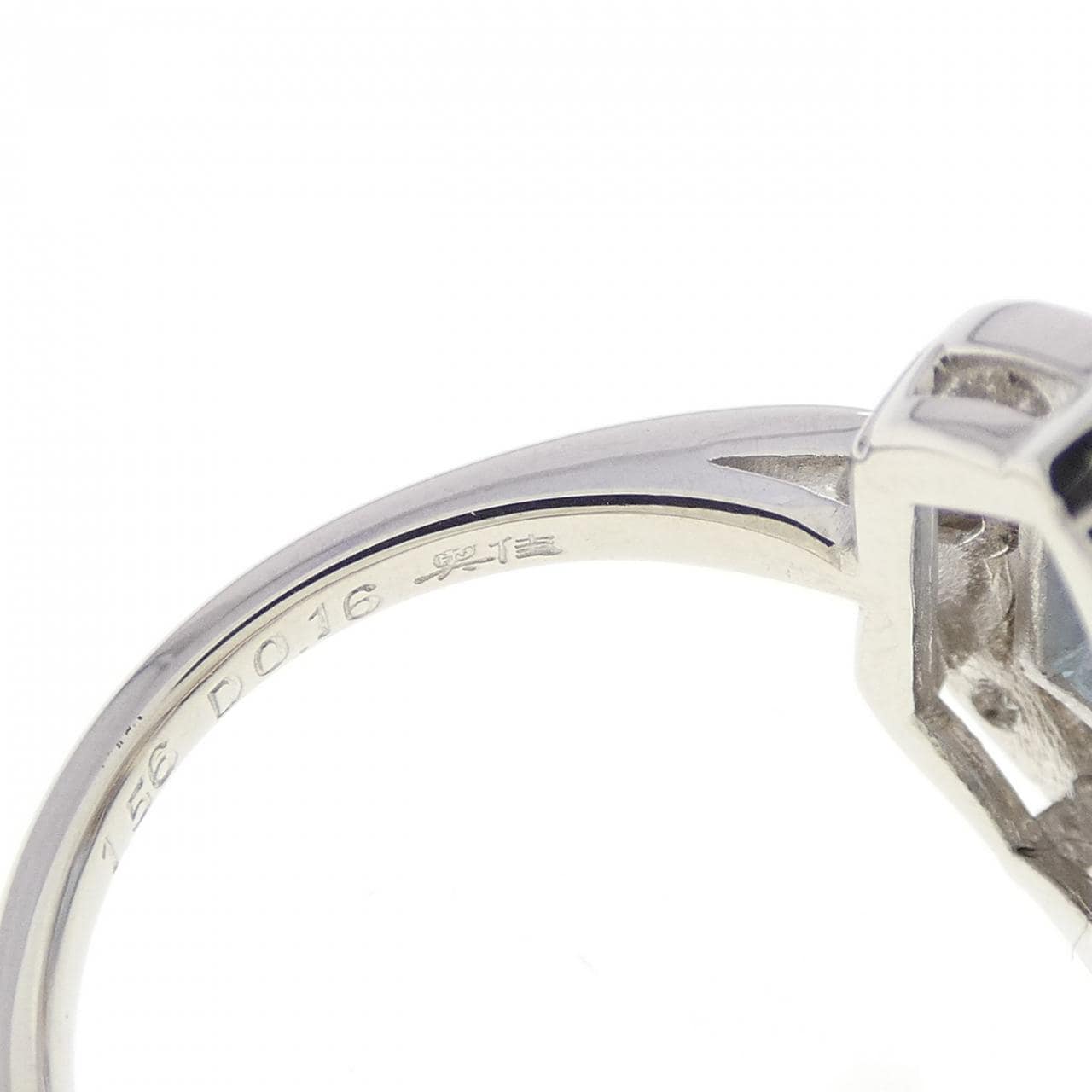 奥佳 アクアマリン リング 1.56CT