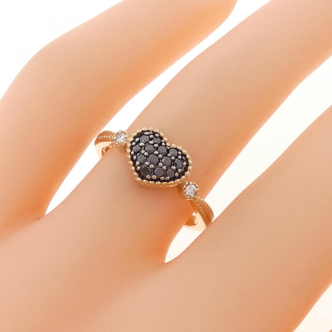 ポンテヴェキオ ハート ダイヤモンド リング 0.02CT