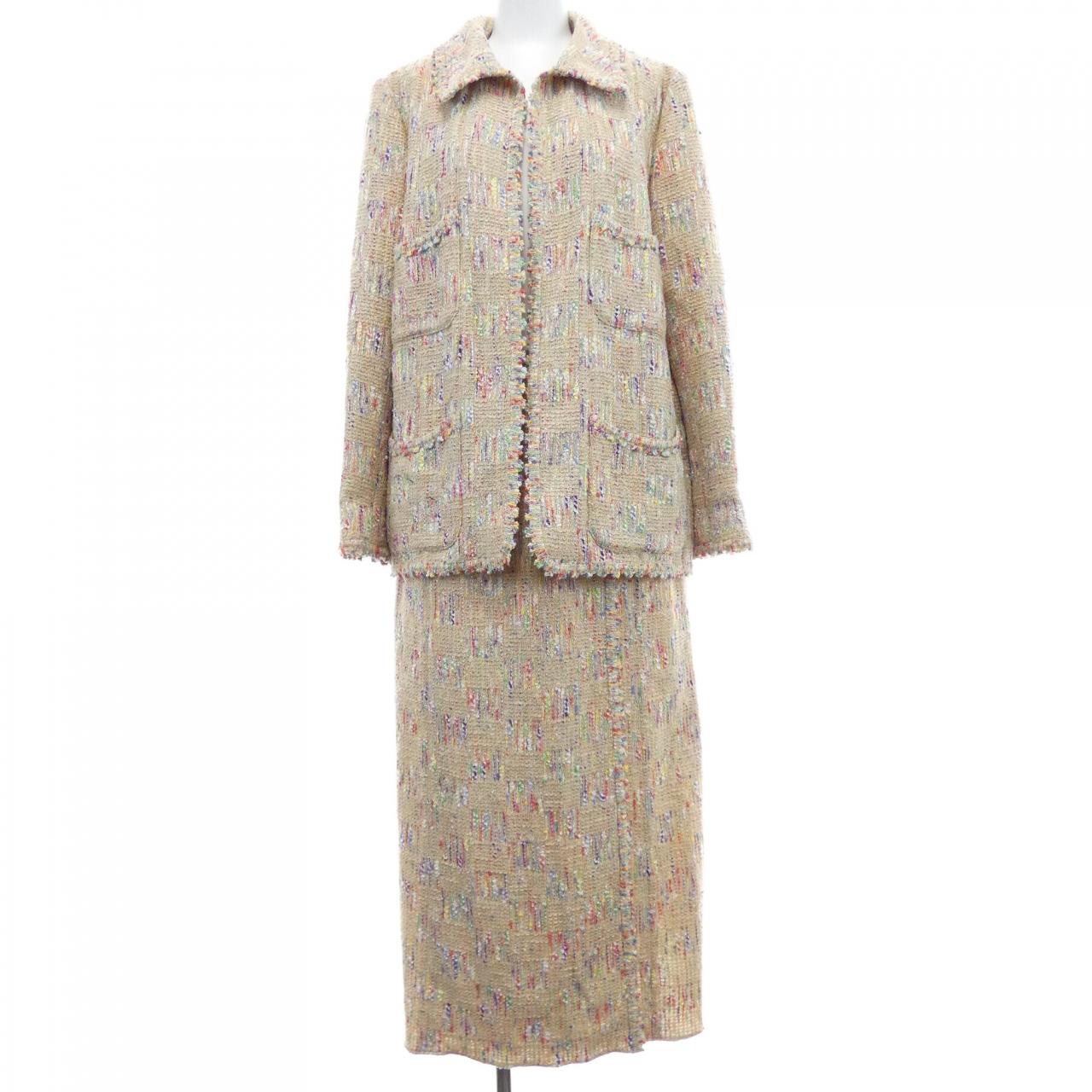 【ヴィンテージ】シャネル CHANEL P10128V06232 98C スーツ