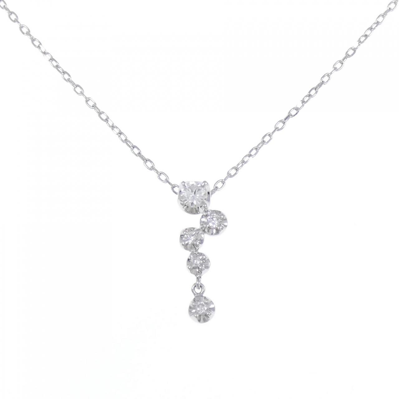 コメ兵｜PT ダイヤモンド ネックレス 0.17CT｜ジュエリー｜ネックレス