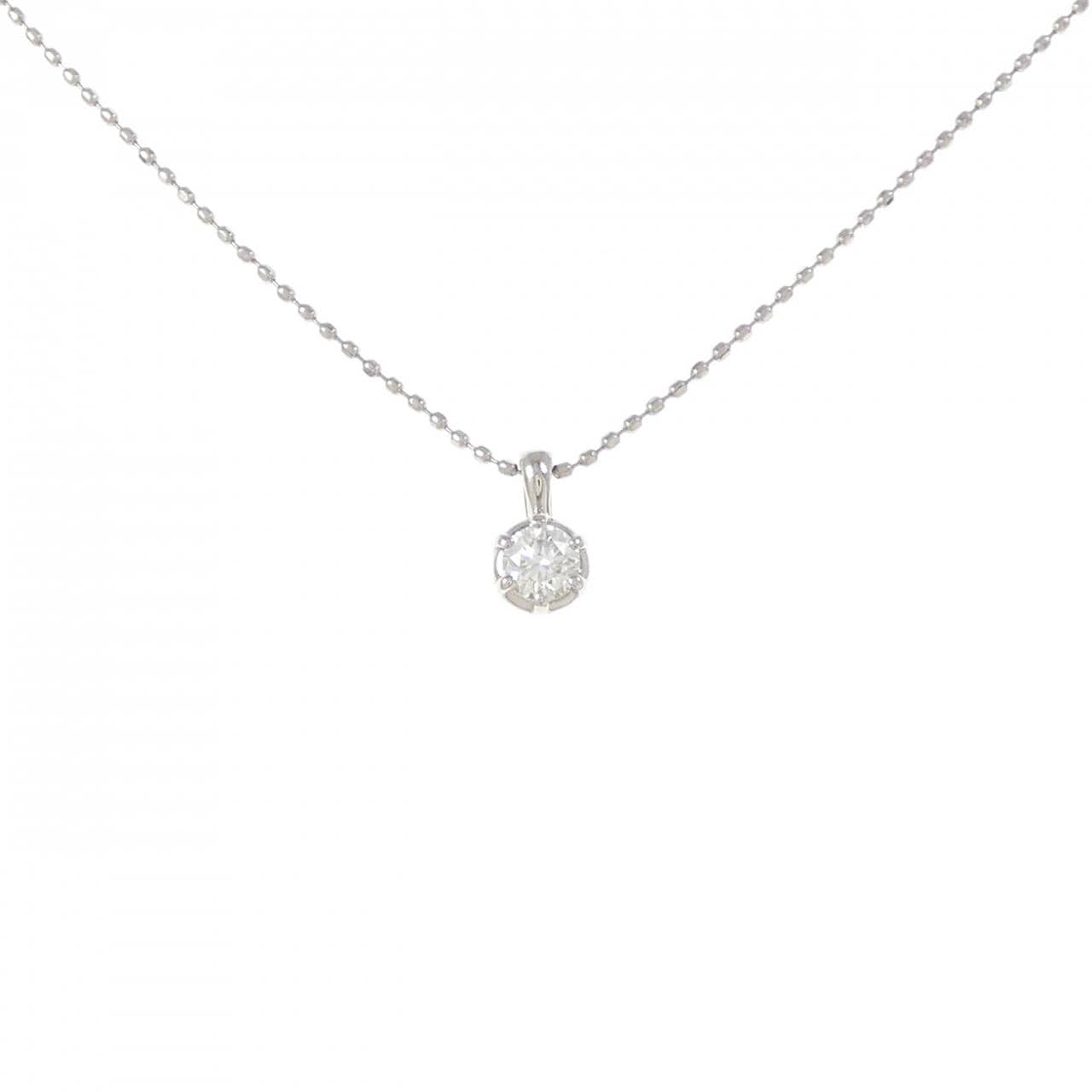 PT900/PT850 ダイヤモンド ネックレス 0.184CT