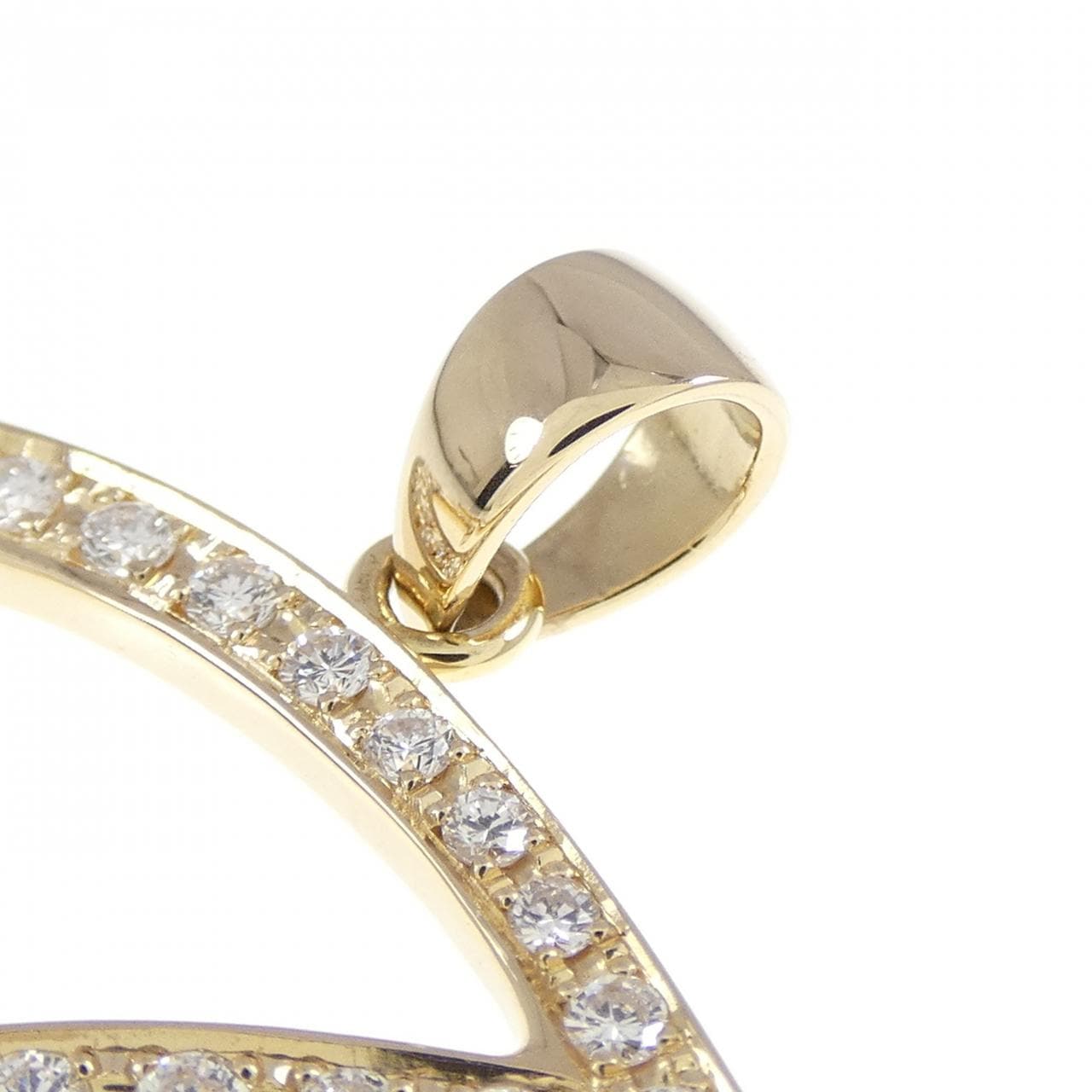 K18YG ダイヤモンド ペンダント 0.87CT