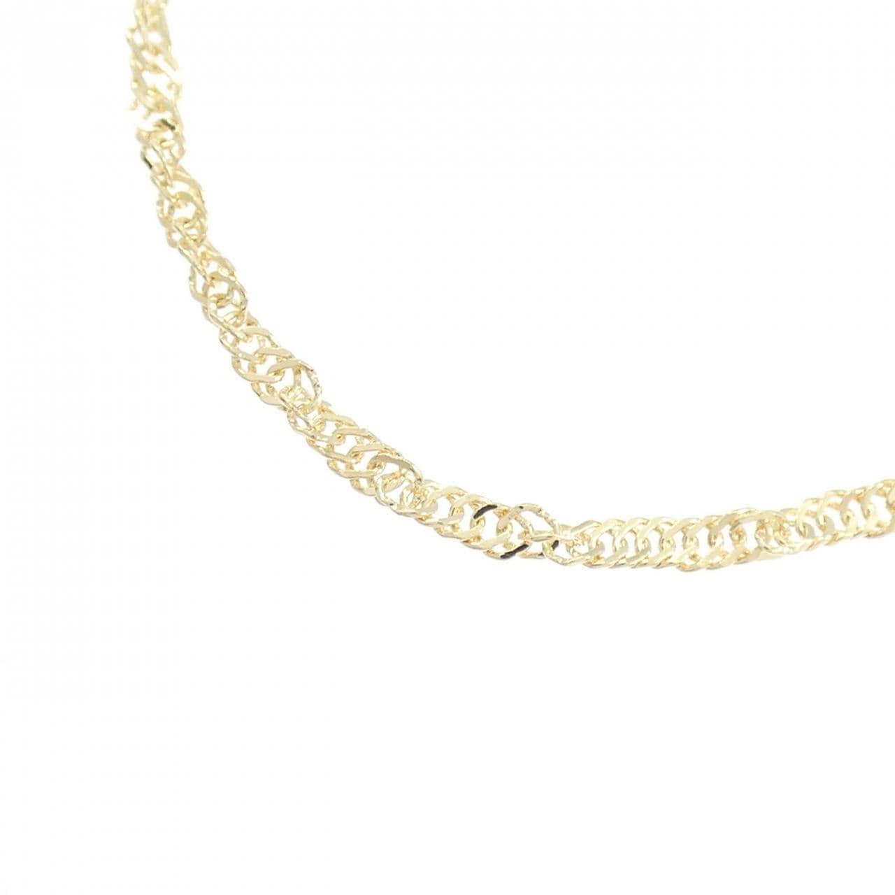 K18YG チェーン ネックレス