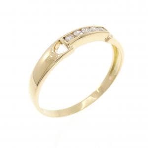 K18YG ダイヤモンド リング