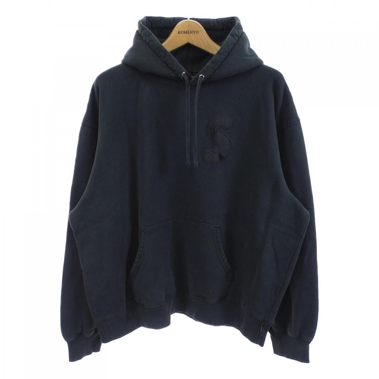 シュプリーム SUPREME OVERDYED S LOGO HOOD パーカー