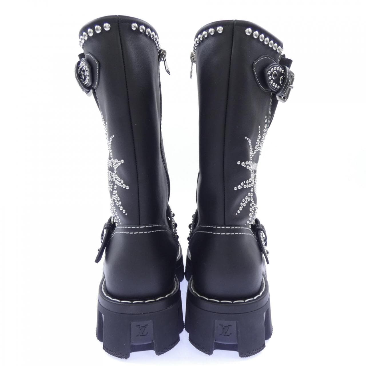 ルイヴィトン LOUIS VUITTON LVチェッカーライン ブーツ