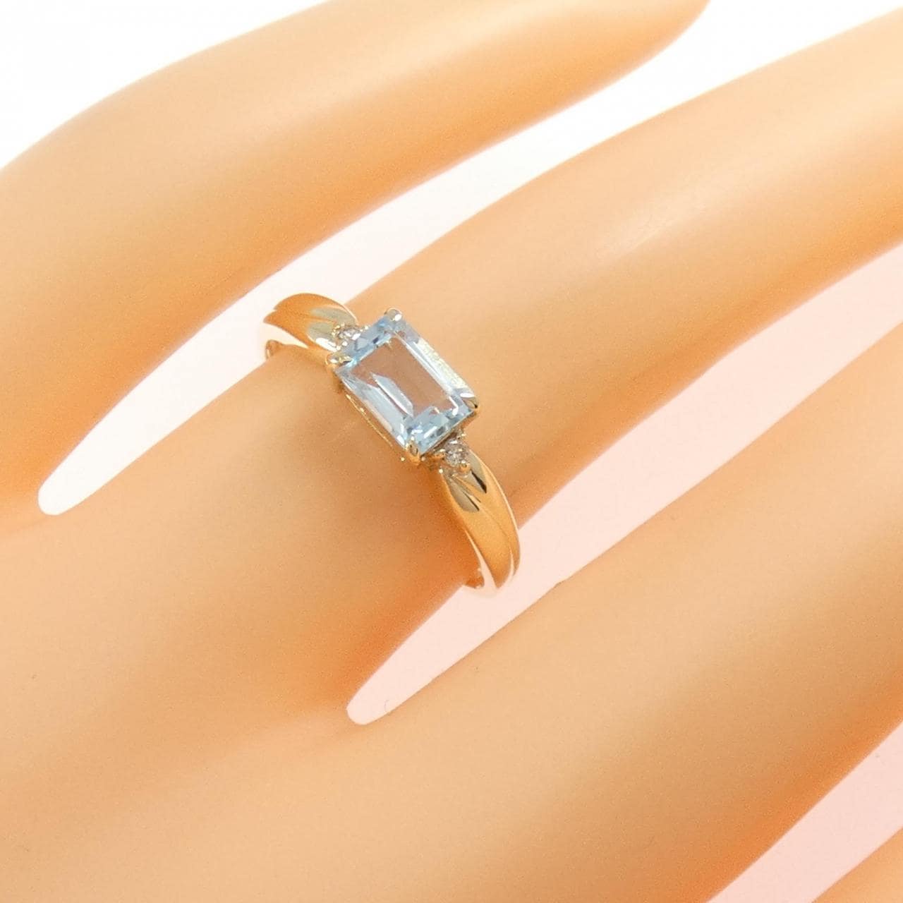 K9YG ブルートパーズ リング