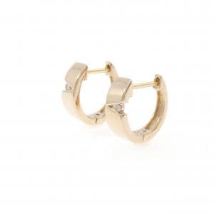 K18PG ダイヤモンド ピアス 0.02CT