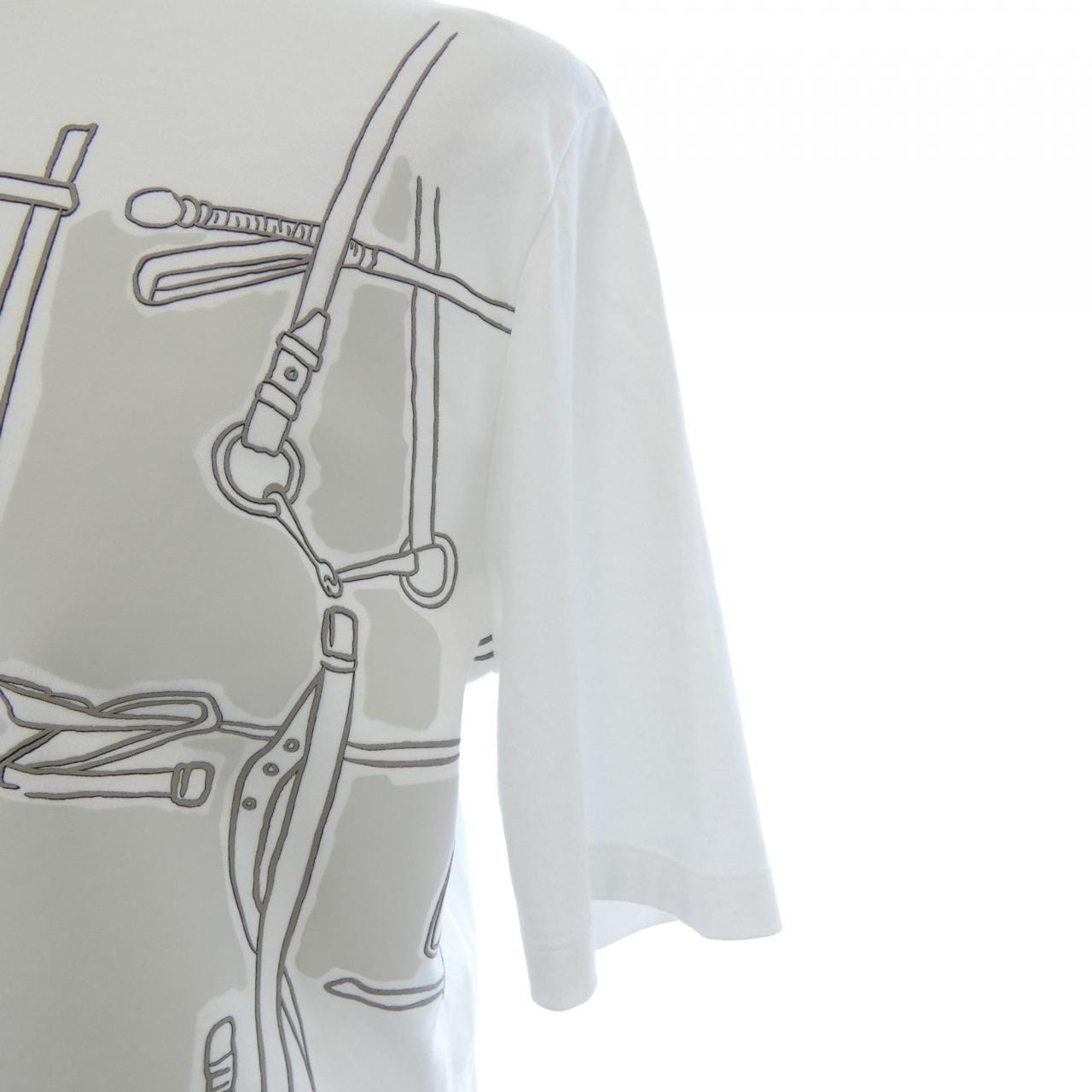 エルメス HERMES アルネ アン グアッシュ3D HARNAIS EN GOUACHE 3D 467930HA Tシャツ