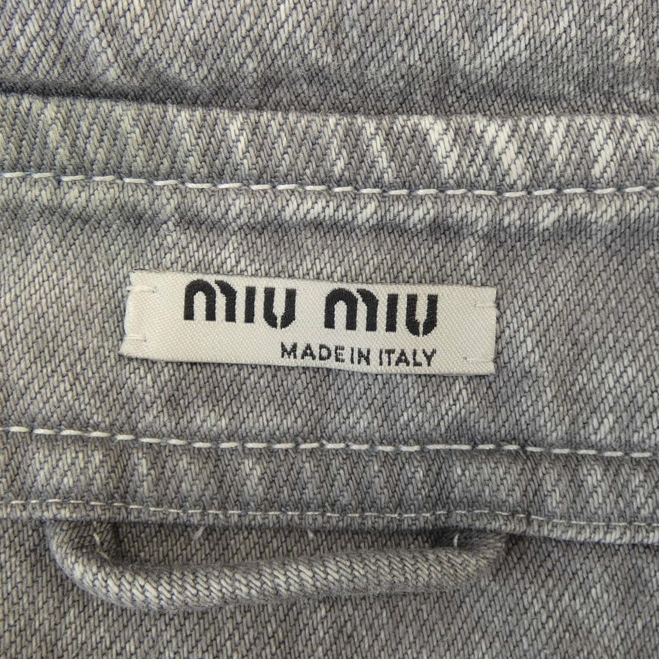 ミュウミュウ MIU MIU GWB050 1SCH デニムジャケット