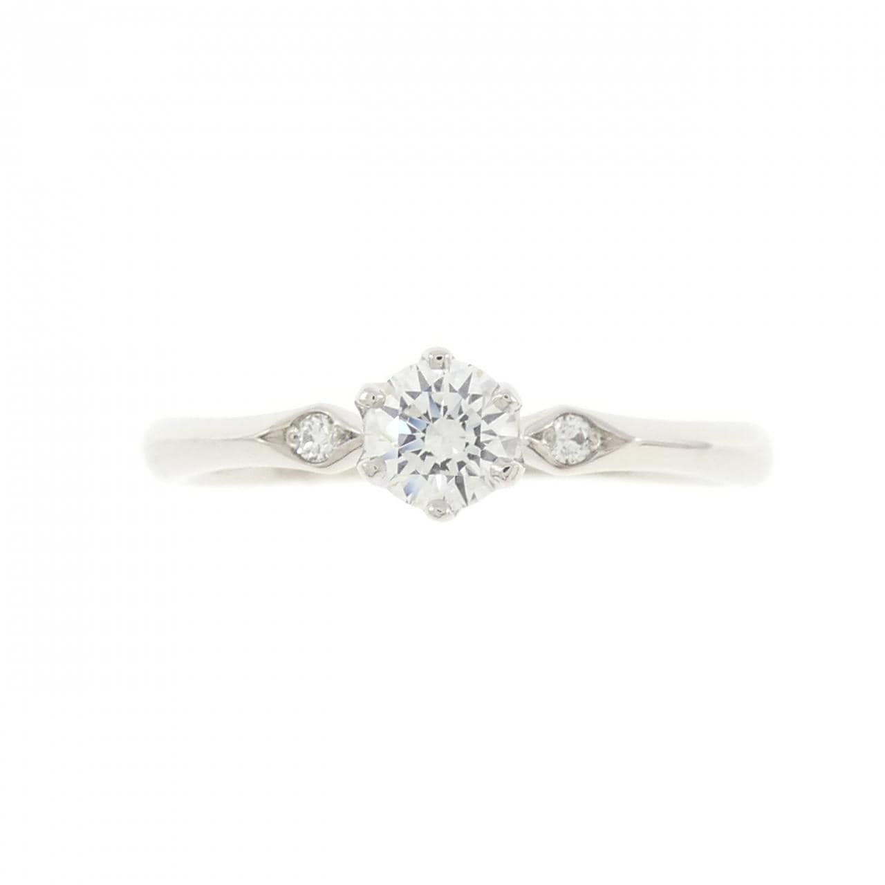 PT950 Diamond Ring 0.24CT D IF 3EXT