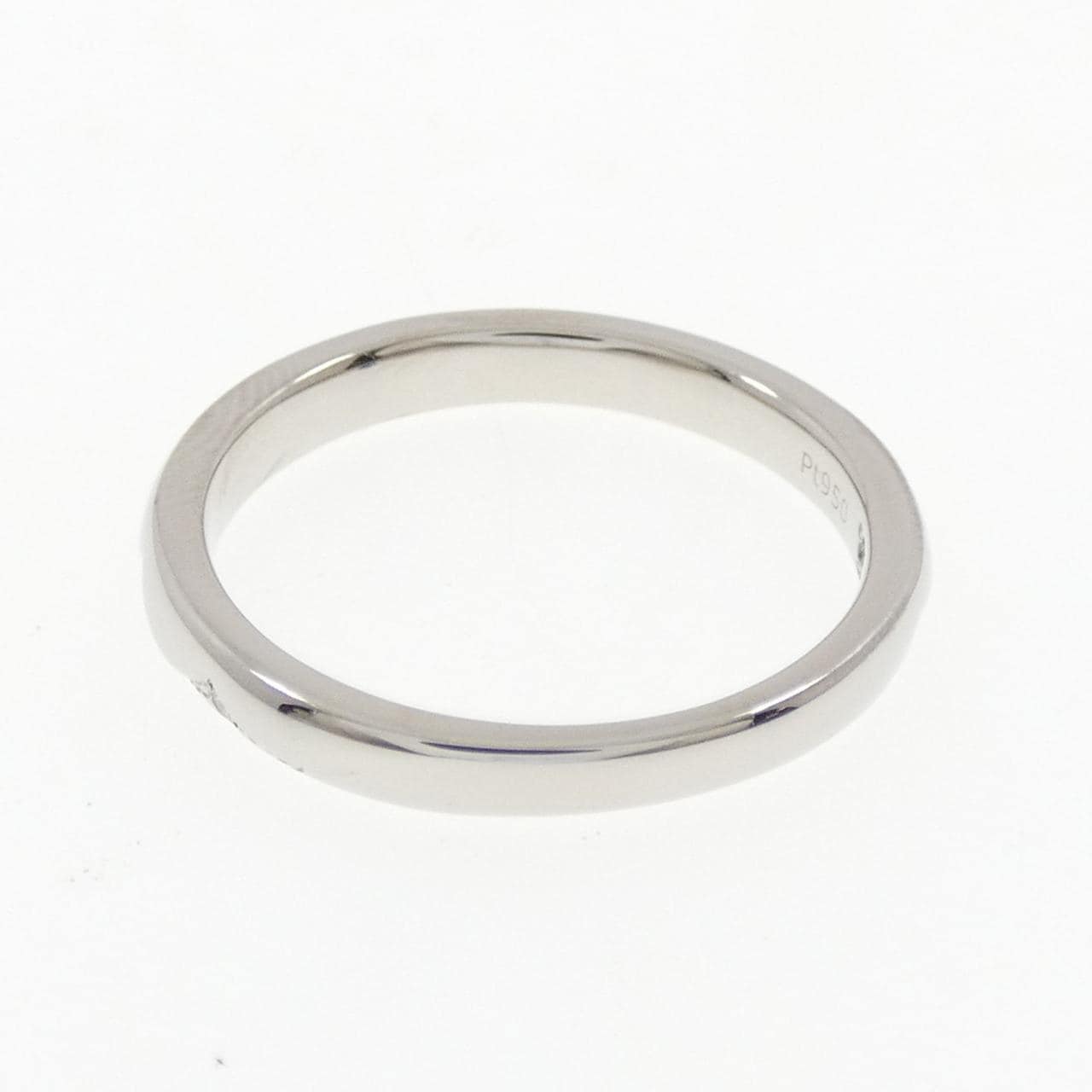 PT950 ダイヤモンド リング 0.040CT