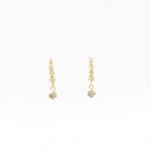 K18YG ダイヤモンド ピアス 0.30CT