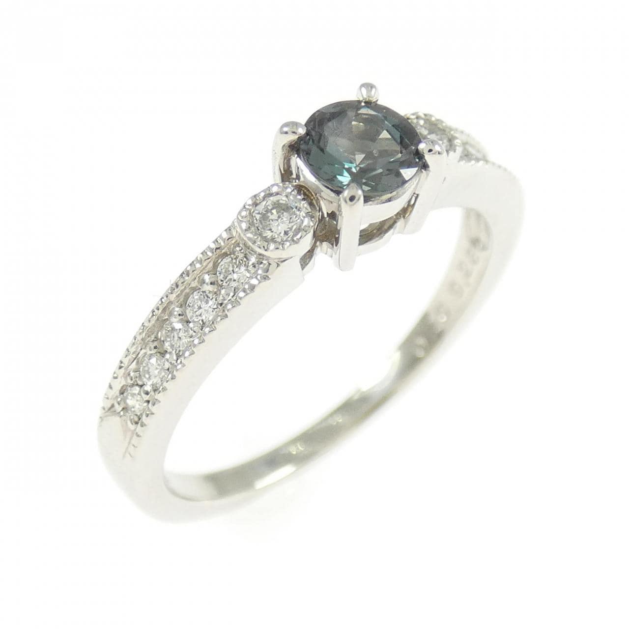 PT900 Alexandrite Ring 0.28CT