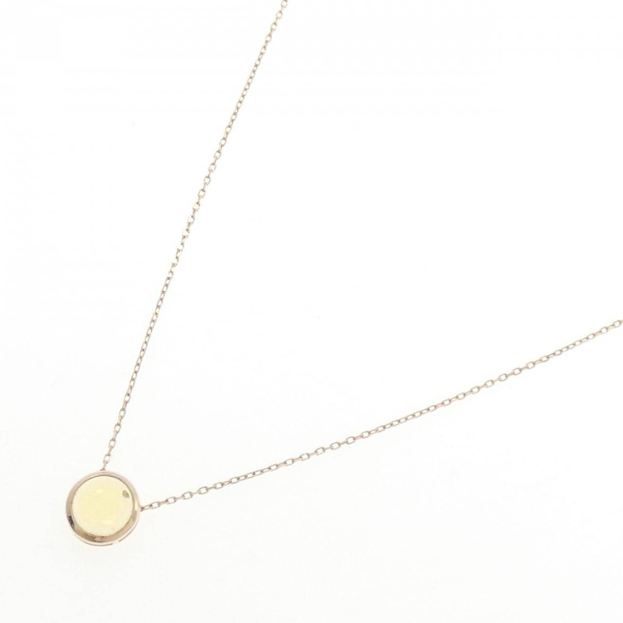 K10YG クオーツ ネックレス