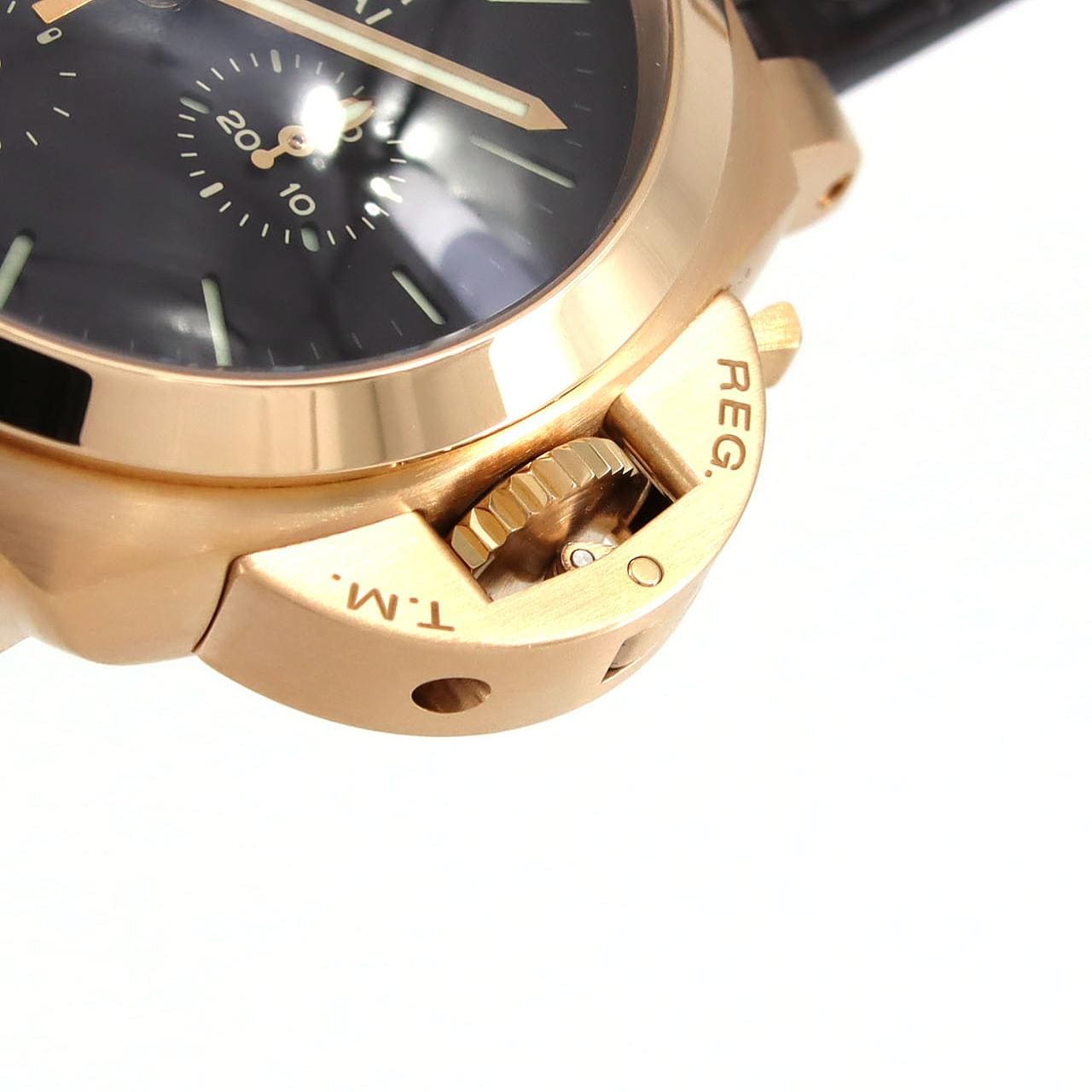 PANERAI Luminor 1950 8DAYS Chronograph Monopulsante PAM00344 PG/RG Manual Winding