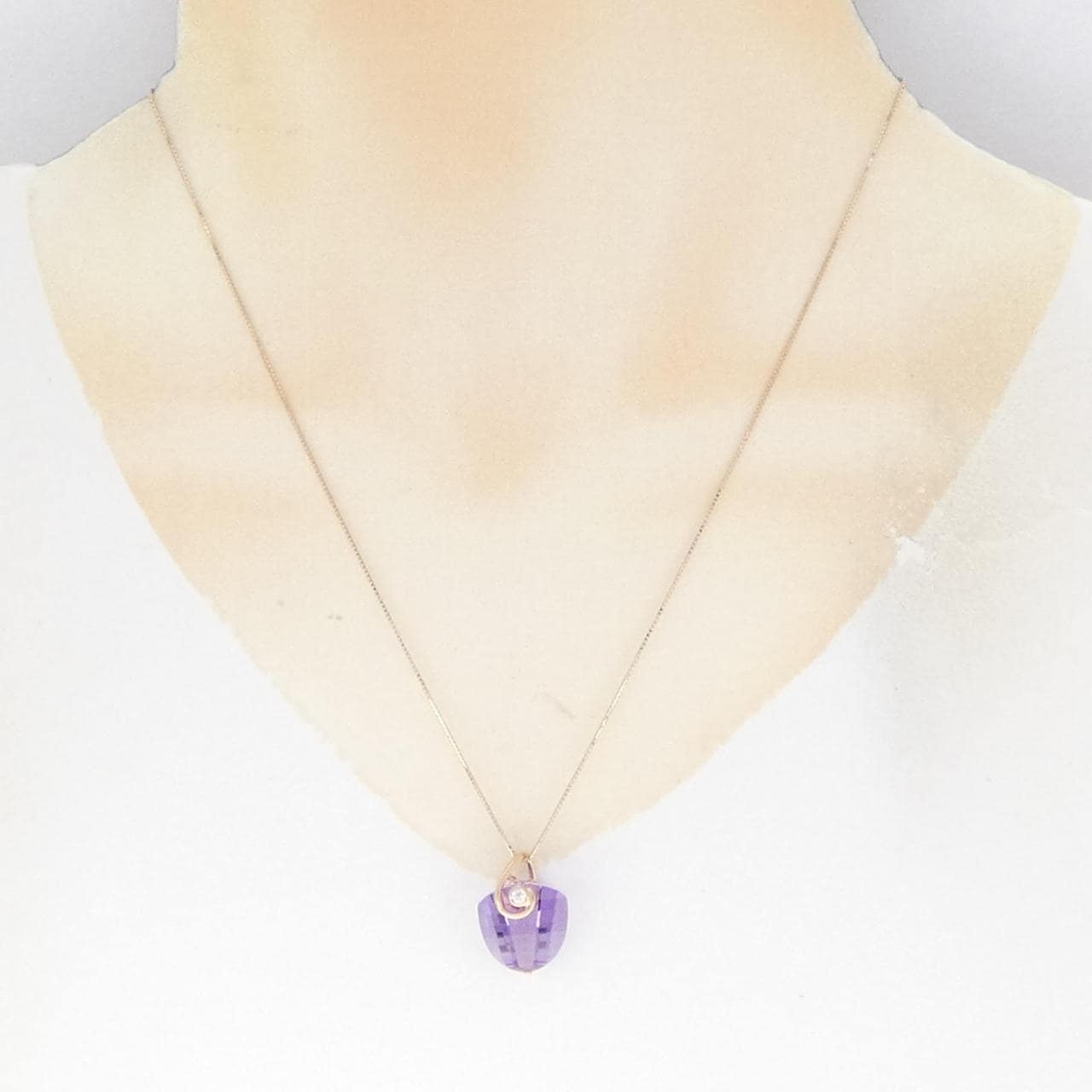 K14PG/K18PG Amethyst Necklace