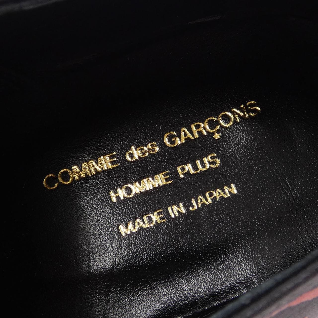 COMME des GARCONS HOMME plus shoes