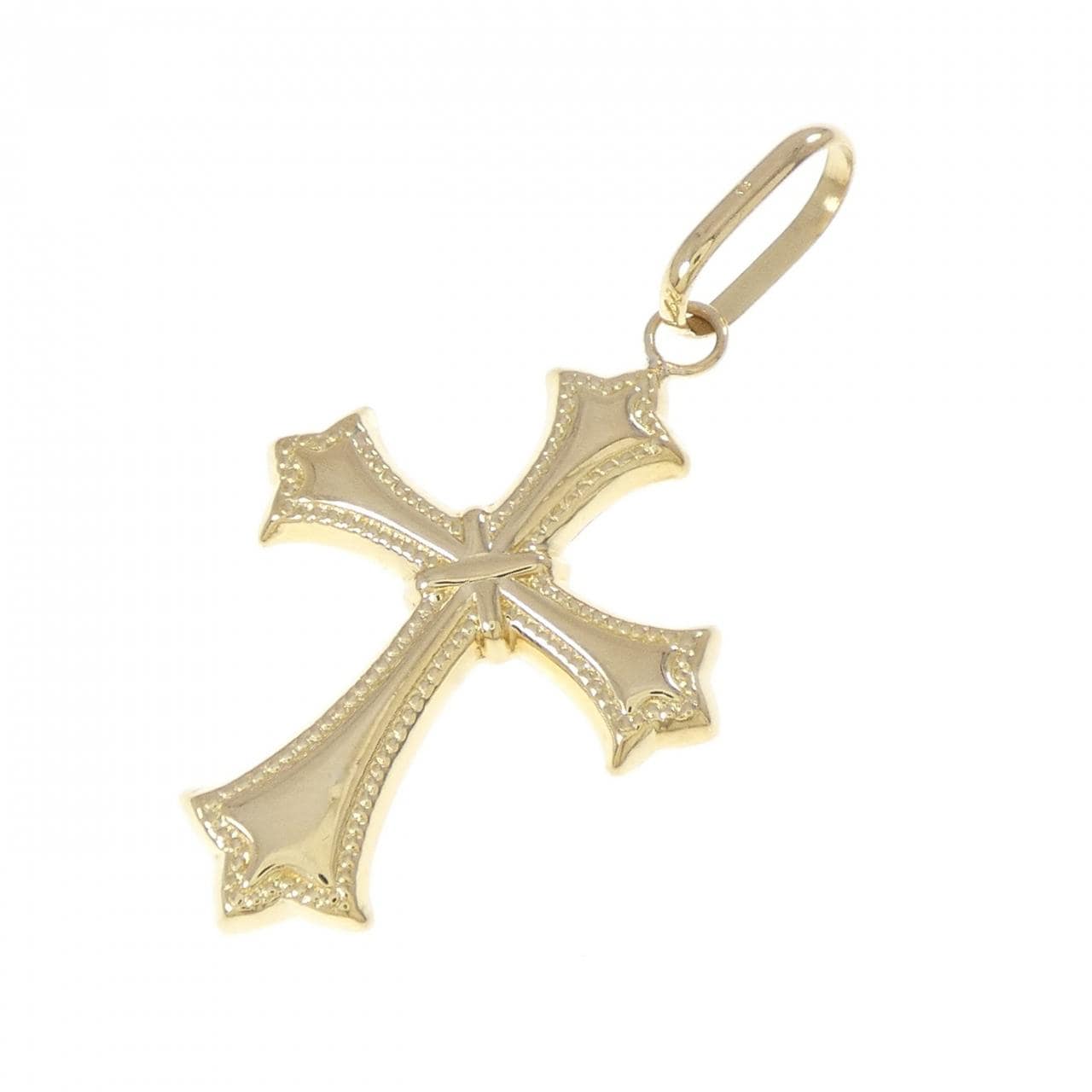 K18YG クロス ペンダント