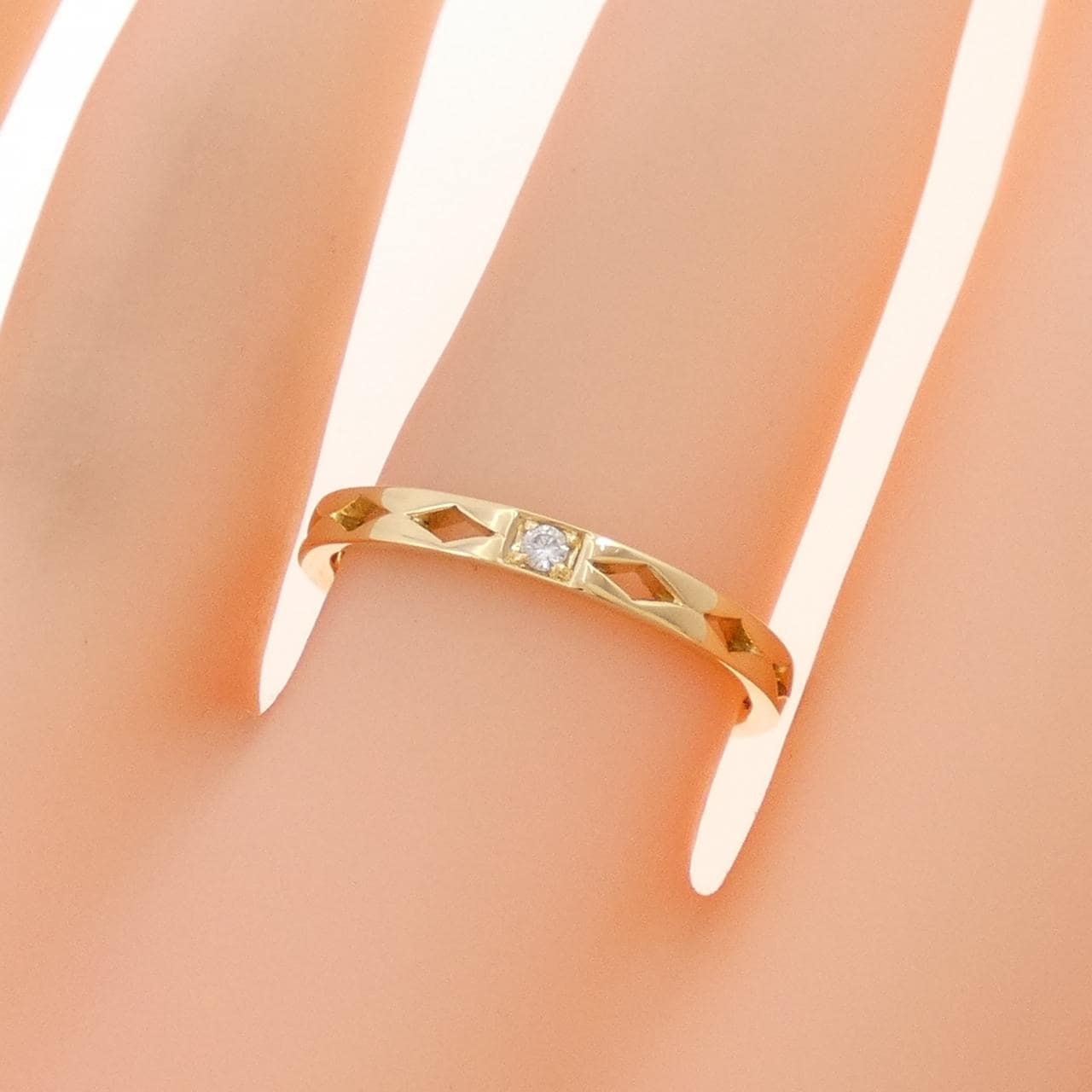 4゜C ダイヤモンド リング