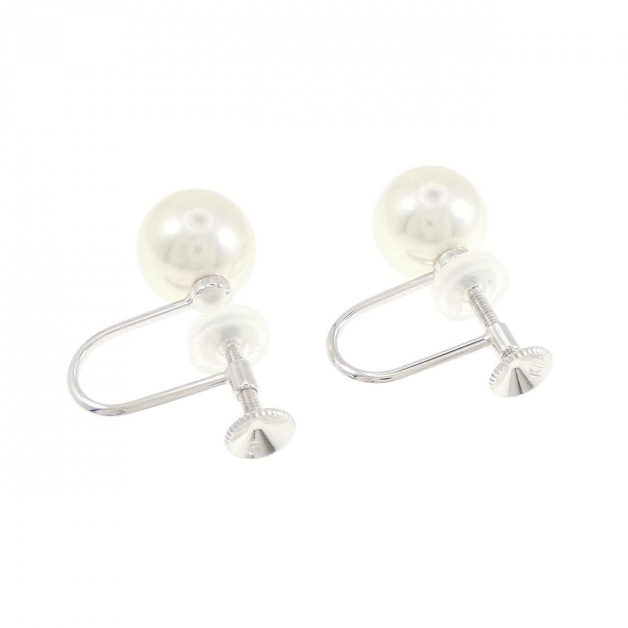 MIKIMOTO Akoya珍珠耳夹8 毫米