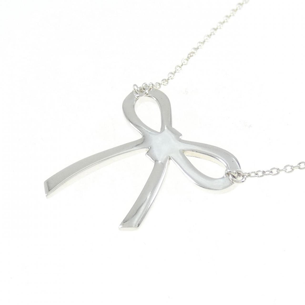 TIFFANY bow necklace