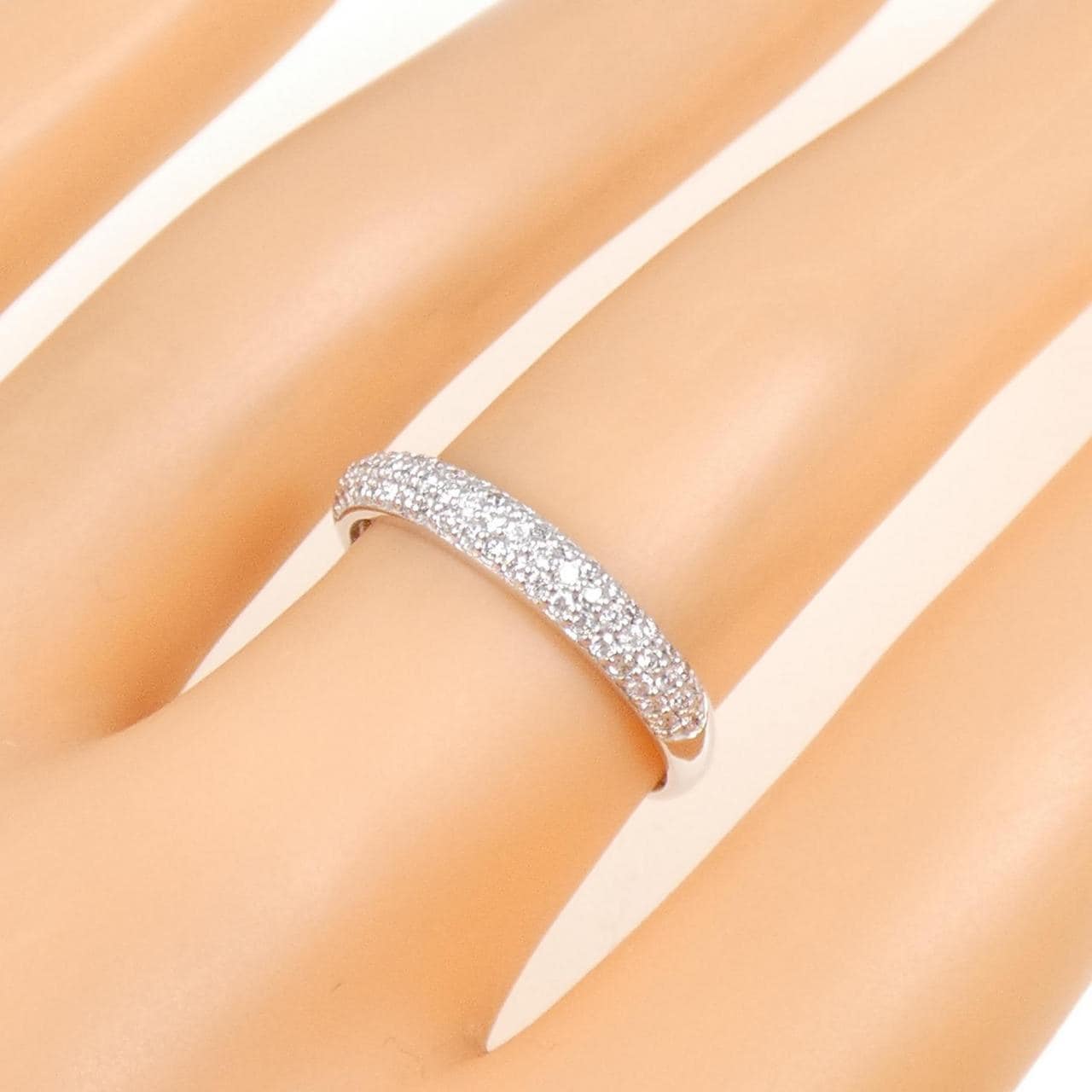 K18WG ダイヤモンド リング 0.30CT