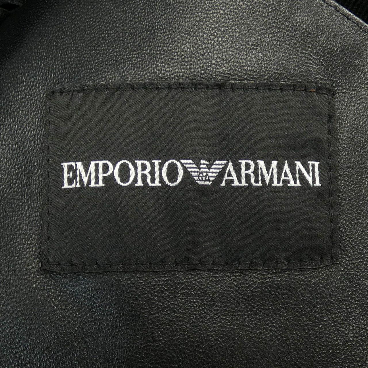 エンポリオアルマーニ EMPORIO ARMANI レザージャケット