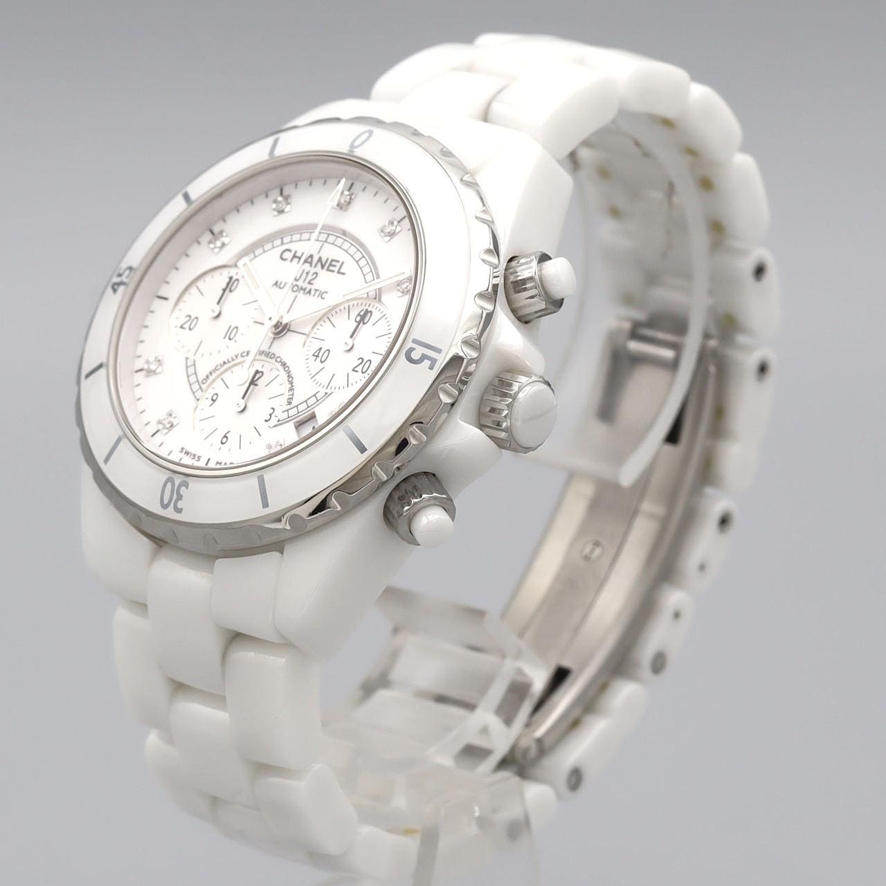 シャネル J12クロノグラフ セラミック･9P H2009 セラミック 自動巻