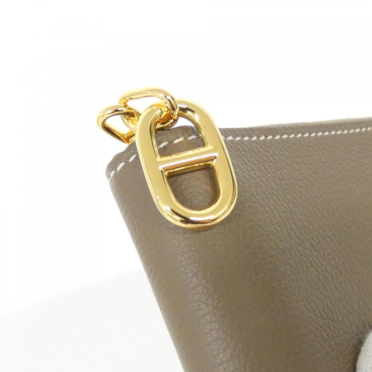 【未使用品】エルメス ジップエンゴー2 コンパクト シェーヌ ダンクル 084212CC 財布