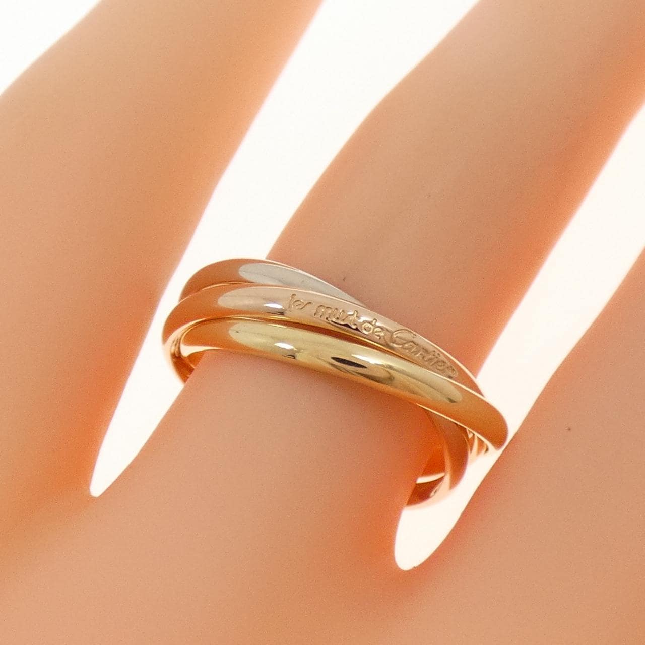 [vintage] Cartier Trinity戒指