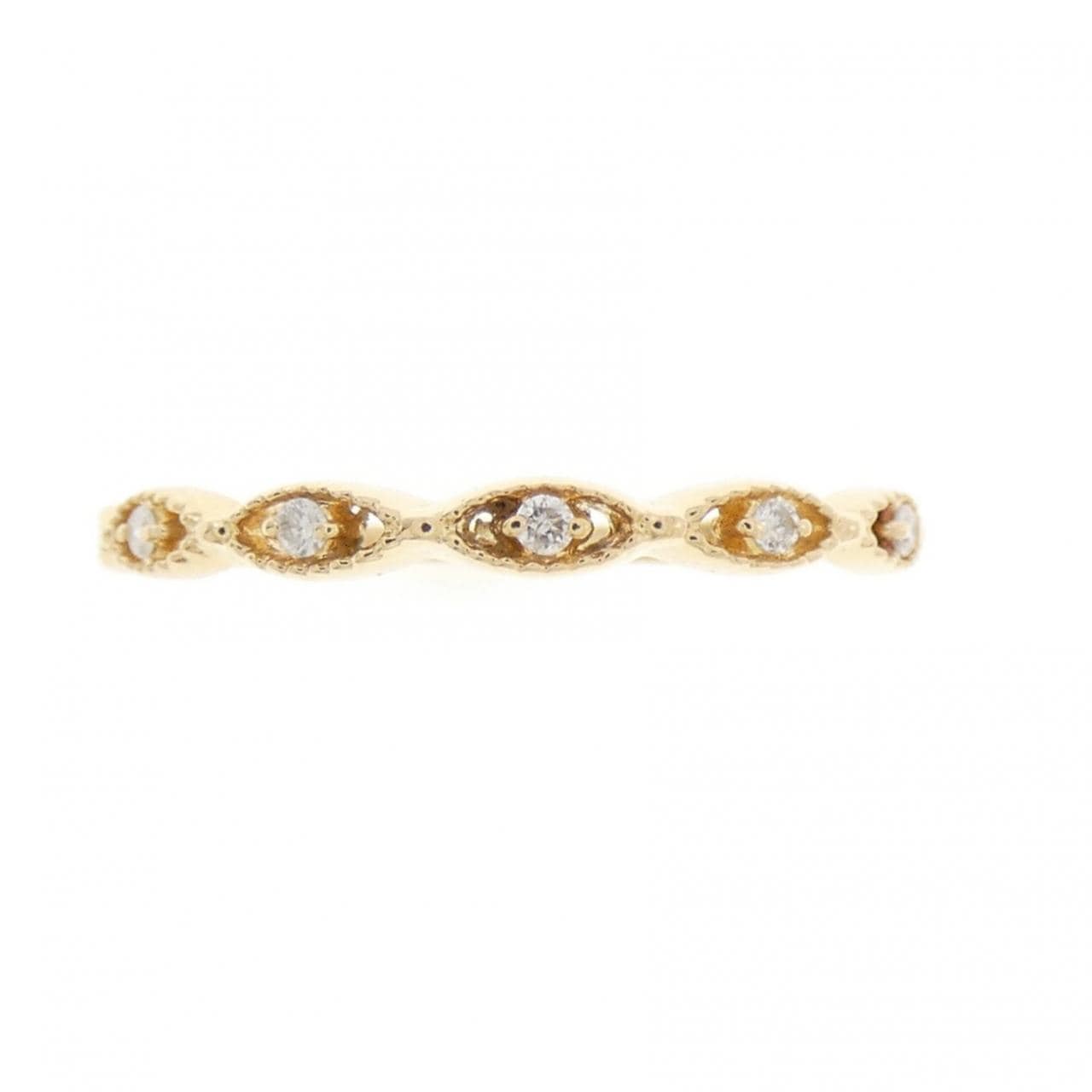 アガット ダイヤモンド リング 0.03CT
