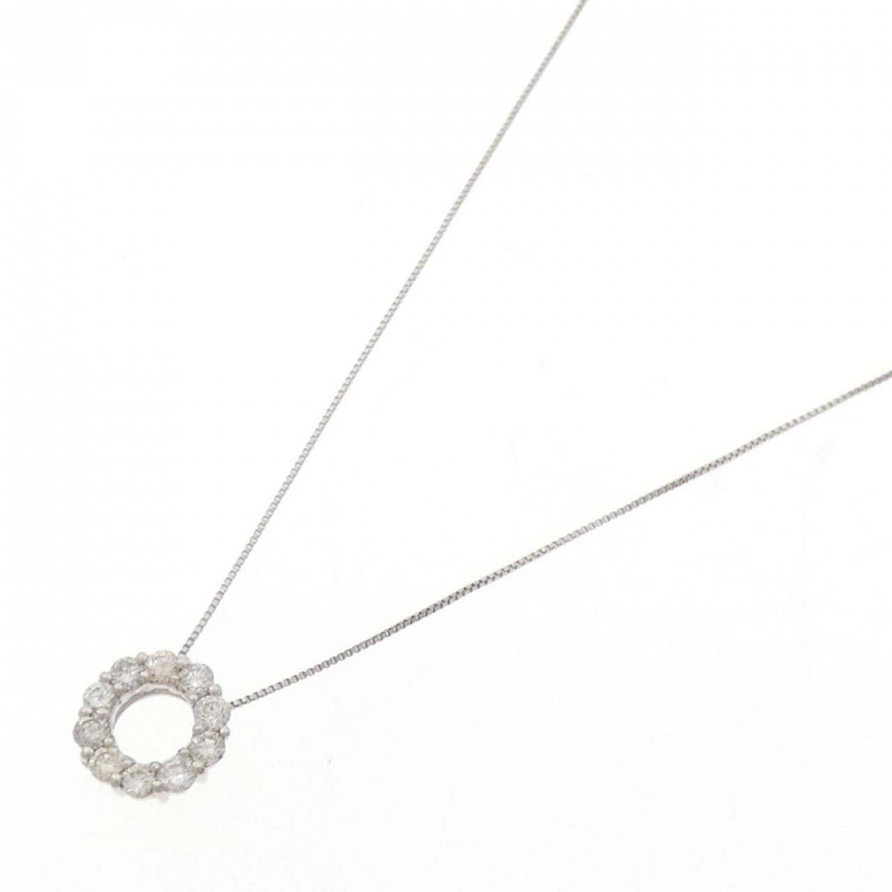 PT900/PT850 ダイヤモンド ネックレス 0.30CT