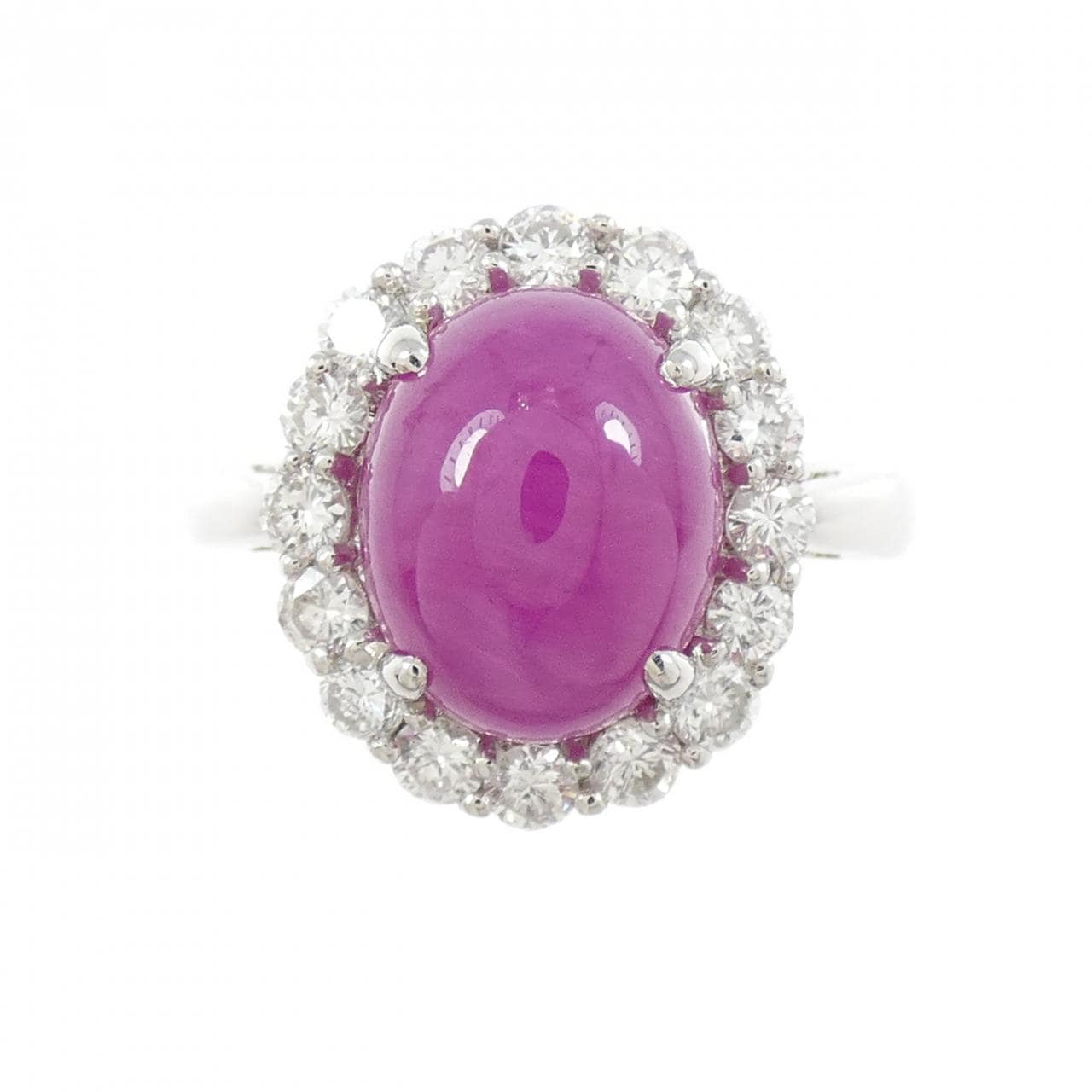 PT900 ルビー リング 4.47CT