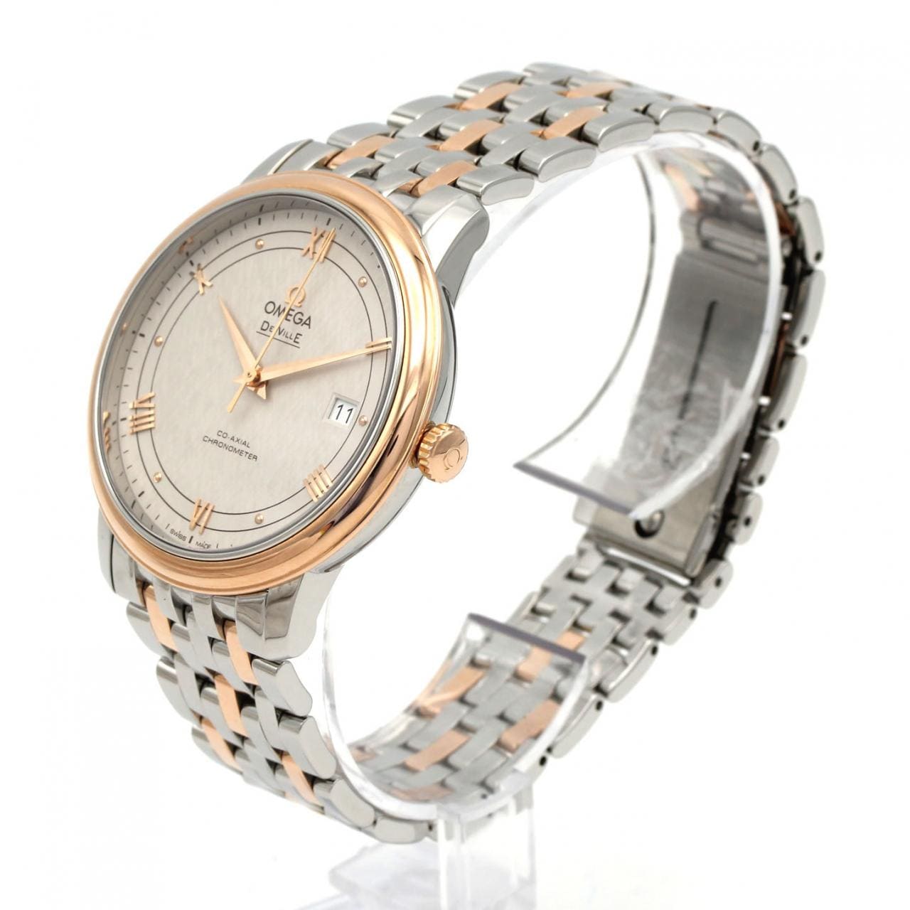オメガ デ･ヴィル プレステージ RGコンビ 424.20.40.20.02.003 SSxPG 自動巻