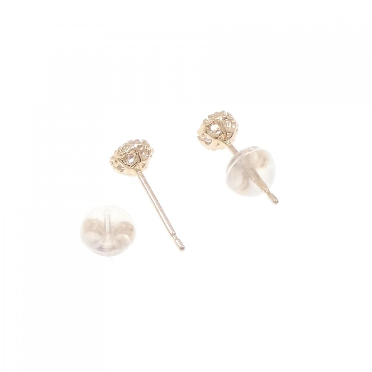 K18PG Moonstone earrings