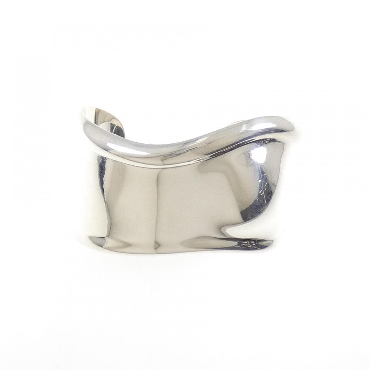 ティファニー ボーン カフ ナロー バングル