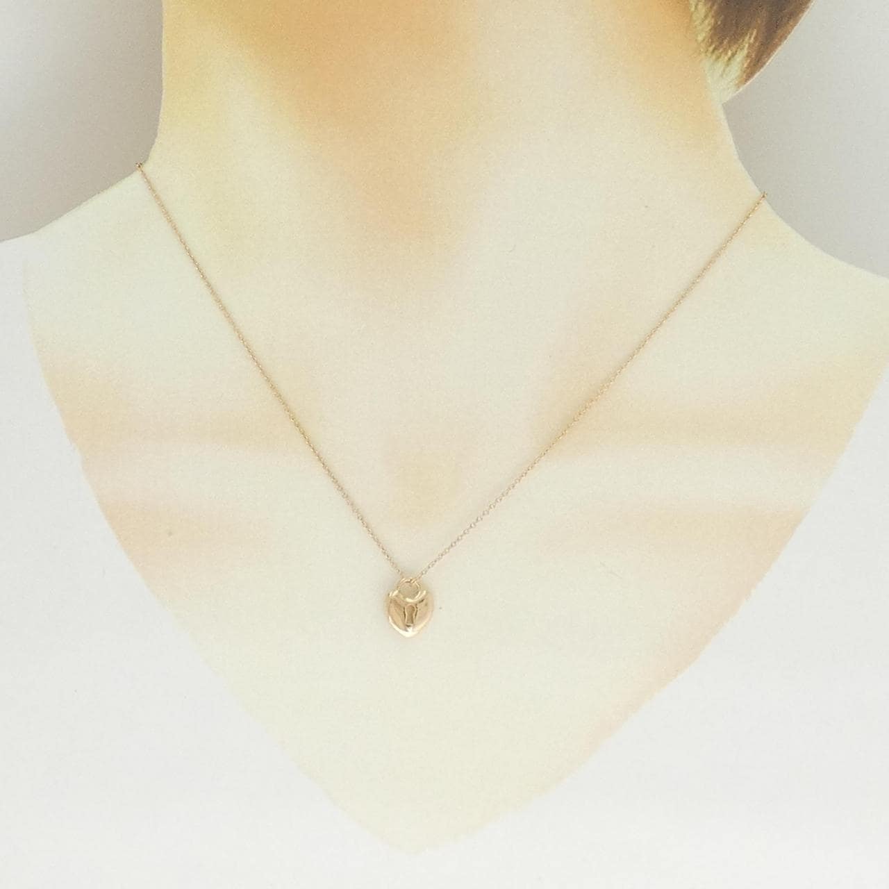 ティファニー ハートロック ミニ ネックレス