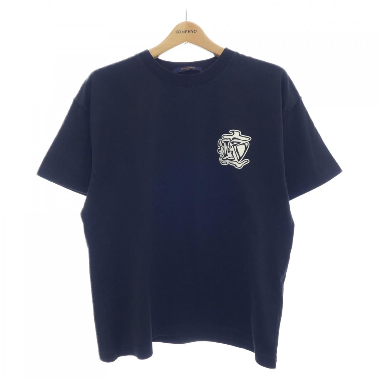 ルイヴィトン LOUIS VUITTON LVスモークプリンテッド HHY90WNPG Tシャツ