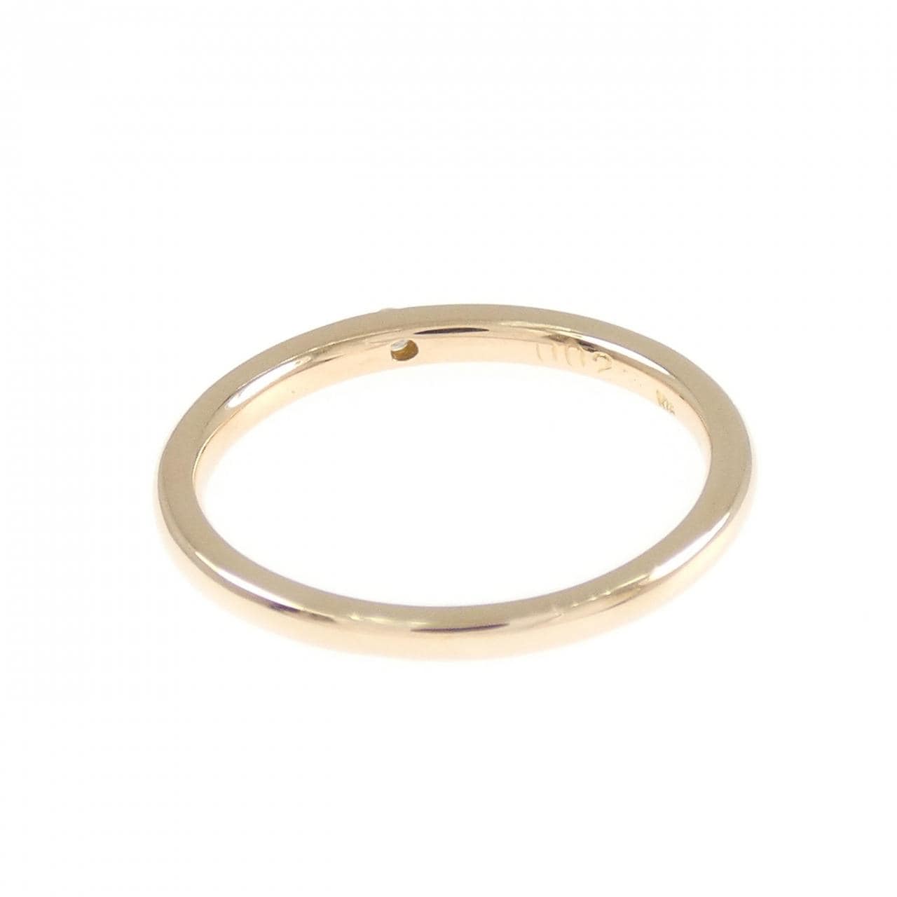 K18PG ダイヤモンド リング 0.02CT