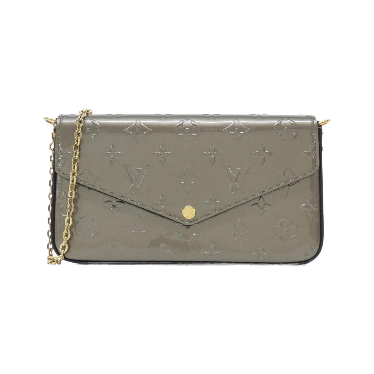 ルイヴィトン モノグラム ヴェルニ ポシェット フェリシー M68648 ショルダーバッグ