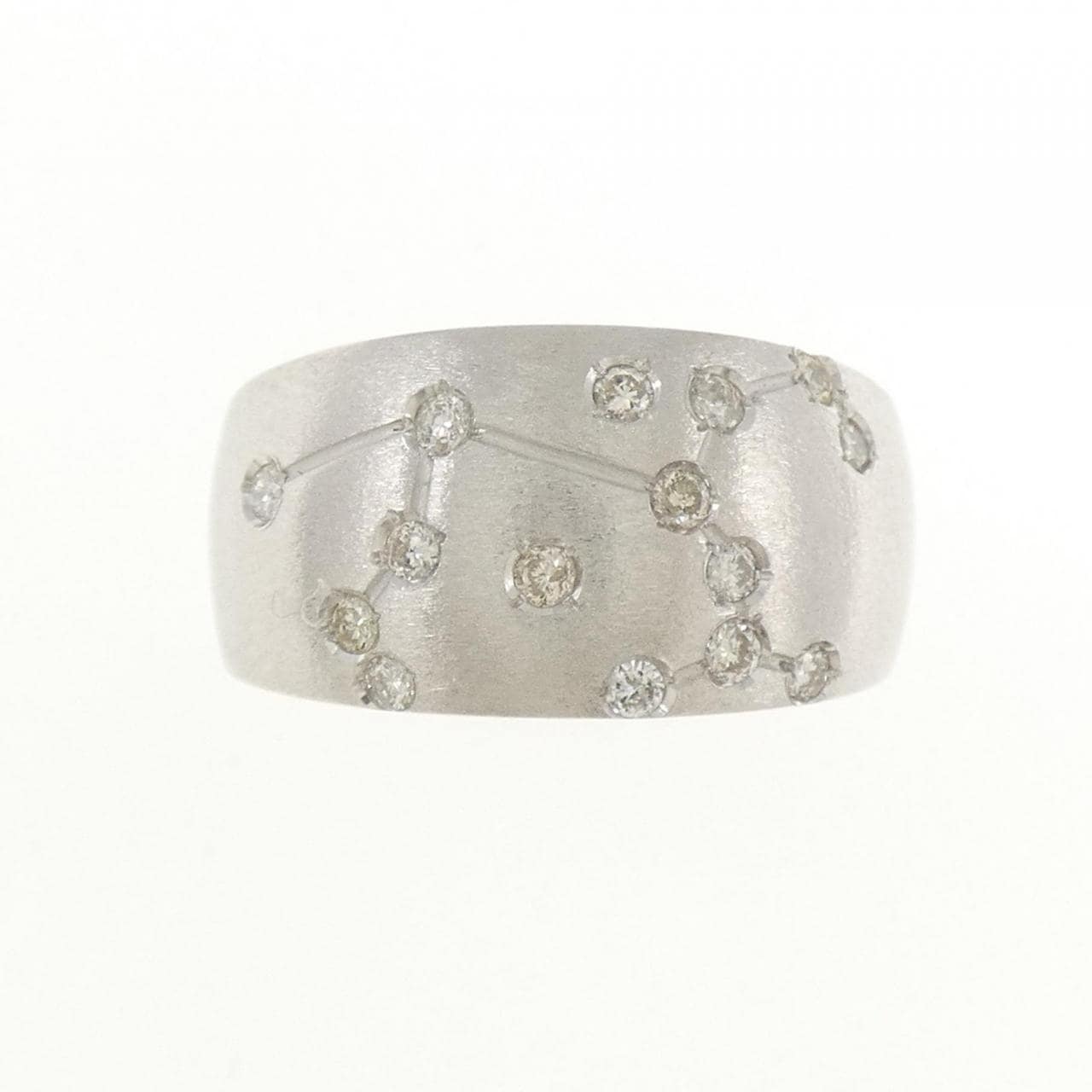 K18WG ダイヤモンド リング 0.20CT