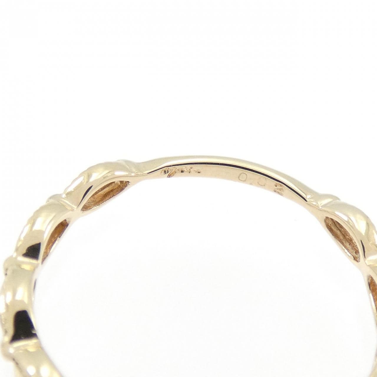 アガット ダイヤモンド リング 0.02CT