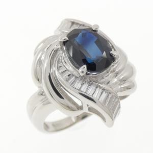 PT900 サファイヤ リング 1.92CT