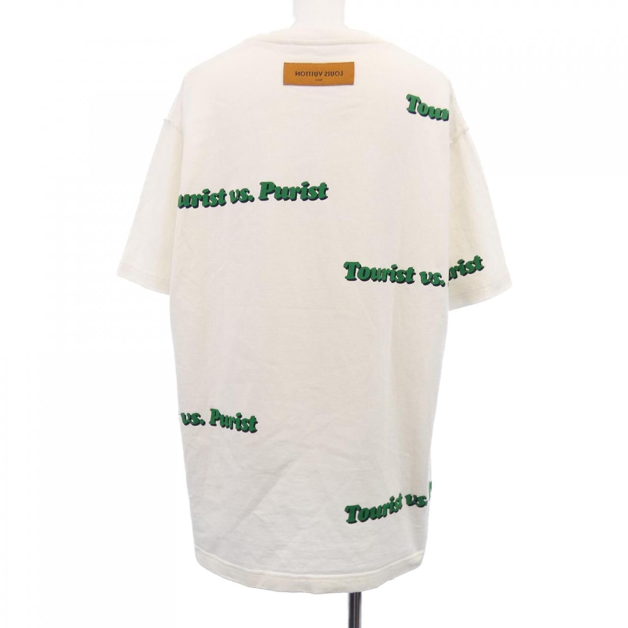 ルイヴィトン LOUIS VUITTON TOURIST VS PURISTプリンテッドTシャツ HLY85WNPL Tシャツ